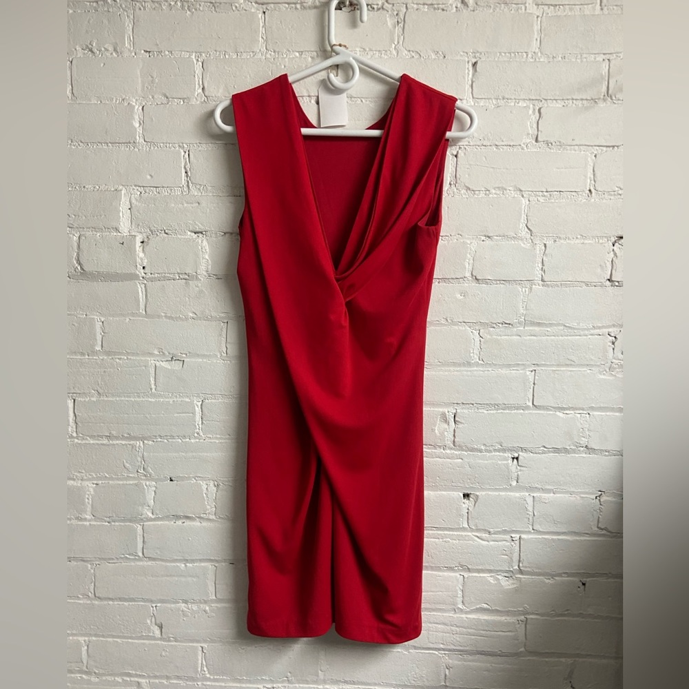red dress
